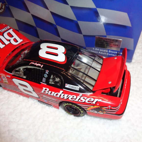 Dale Earnhardt Jr #8 Budweiser 1999 Monte Carlo Limited Edition Action Car 1/24 - Picture 4 of 17